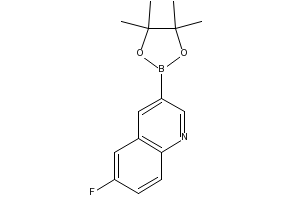 3-(4,4,5,5-Tetramethyl-[1,3,2]dioxaborolan-2-yl)quinoline structure, CAS 171364-85-5