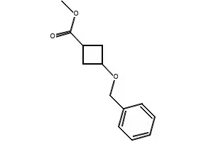 methyl3-(benzyloxy)cyclobutanecarboxylate structure, CAS 4934-98-9