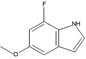 5-fluoro-1H-indole-7-carboxylicacid structure, CAS 875305-87-6
