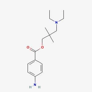 dimethocaine structure, CAS 94-15-5