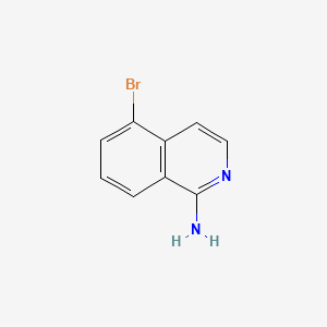 isoquinoline-5-carbonitrile structure, CAS 852570-80-0