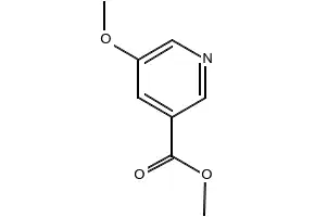 Methyl5-methoxynicotinate structure, CAS 29681-46-7