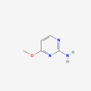 2-Amino-4-methoxypyrimidine structure, CAS 155-90-8