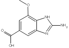 5-methoxy-1H-benzo[d]imidazole-2-carboxylicacid structure, CAS 887572-60-3
