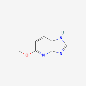 5-methoxy-1H-imidazo[4,5-b]pyridine structure, CAS 1096666-10-2