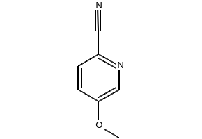 5-methoxypyridine-2-carbonitrile structure, CAS 89809-63-2