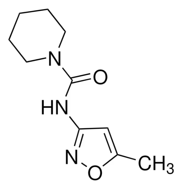1-Pyrrolidineacetamide,N-(5-methyl-3-isoxazolyl)- structure, CAS 666821-88-1