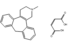 Setiptilinemaleate structure, CAS 85650-57-3