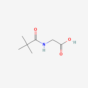 2-(pivalamido)aceticacid structure, CAS 23891-96-5