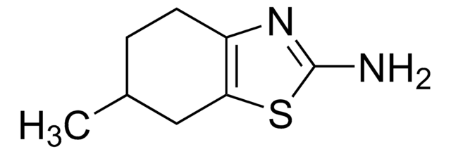 6-Methyl-4,5,6,7-tetrahydro-benzothiazol-2-ylamine structure, CAS 7496-50-6