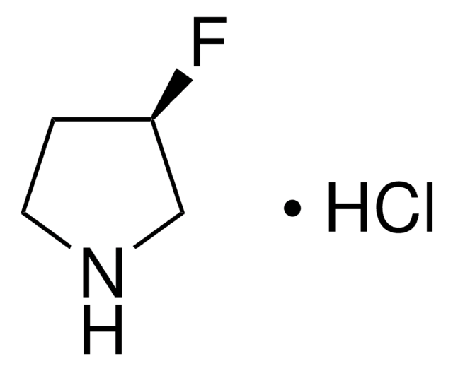 (R)-(-)-3-fluoropyrrolidinehydrochloride structure, CAS 136725-55-8