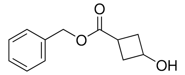 3-Hydroxy-cyclobutanecarboxylicacidbenzyleste structure, CAS 480449-99-8