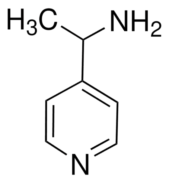 1-Pyridin-4-yl-ethylamine structure, CAS 50392-78-4