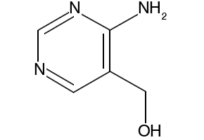 4-Amino-5-hydroxymethylpyrimidine structure, CAS 7730-23-6