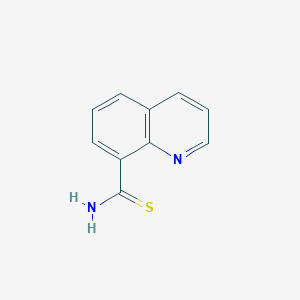 quinoline-8-carbothioamide structure, CAS 62216-06-2