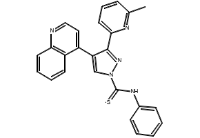 quinoline-4-carbothioamide structure, CAS 74585-98-1
