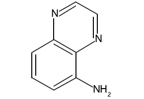 quinoxalin-5-amine structure, CAS 16566-20-4