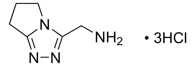 6,7-Dihydropyrrolo[2,1-c][1,2,4]triazole-3-methylamineHCl structure, CAS 923156-44-9