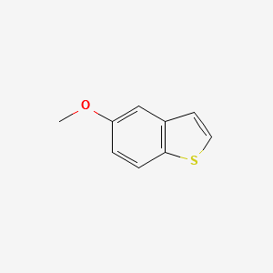 5-methoxy-1-benzothiophene structure, CAS 20532-30-3