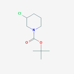 tert-butyl3-chloropiperidine-1-carboxylate structure, CAS 885275-01-4