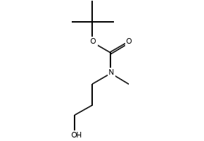 tert-butyl3-hydroxypropylmethylcarbamate structure, CAS 98642-44-5