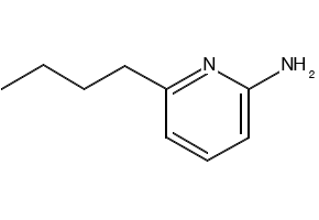 6-butylpyridin-2-amine structure, CAS 95337-74-9