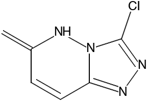 6-chloro-2-methyl-[1,2,4]triazolo[4,3-b]pyridazin-3(2H)-one structure, CAS 65866-54-8