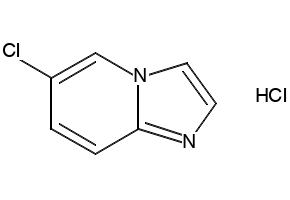6-chloroH-imidazo[1,2-a]pyridinehydrochloride structure, CAS 957035-24-4