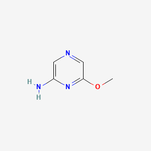 6-methoxypyrazin-2-amine structure, CAS 6905-47-1