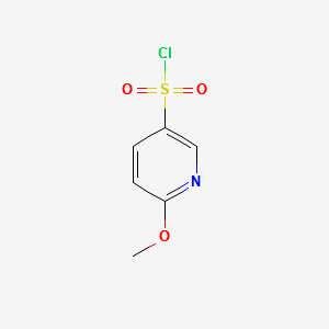 6-methoxypyridine-3-sulfonylchloride structure, CAS 312300-42-8