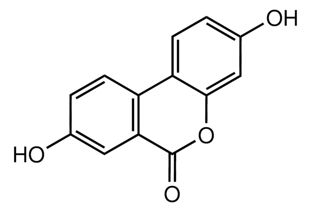 urolithin A; 3,8-dihydroxy-6H-dibenzo(b,d)pyran-6-one structure, CAS 1143-70-0