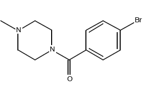 4-Piperidinecarboxylicacid,1-(4-bromobenzoyl)- structure, CAS 693237-87-5