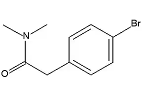 2-(4-aminophenyl)-N,N-dimethylacetamide structure, CAS 81709-36-6