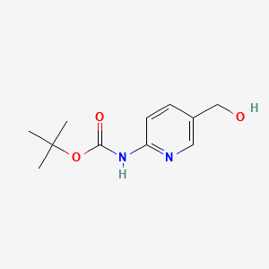 tert-butyl5-(hydroxymethyl)pyridin-2-ylcarbamate structure, CAS 169280-83-5