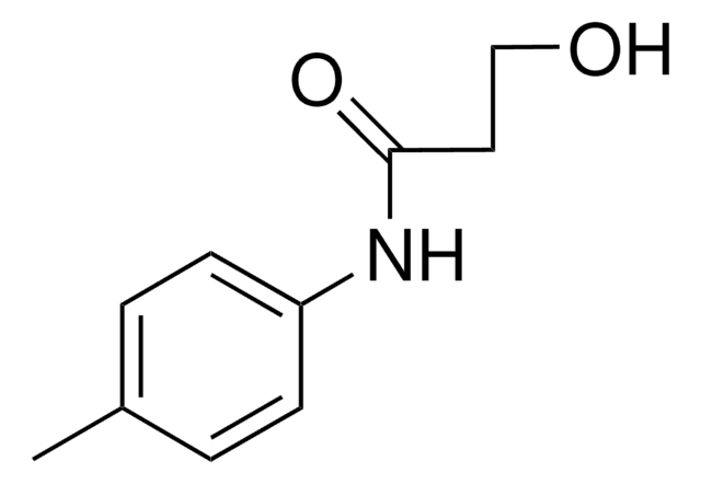 3-hydroxy-N-p-tolylpropanamide structure, CAS 199929-31-2