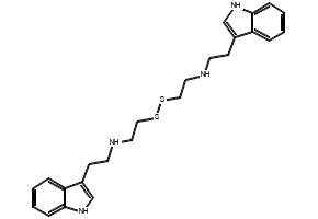 N-(2-(1H-indol-3-yl)ethyl)-N-allylprop-2-en-1-amine structure, CAS 299-89-8
