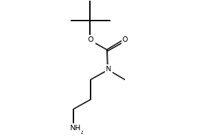 3-(N-tert-Butoxycarbonyl-N-methylamino)propylamine structure, CAS 150349-36-3
