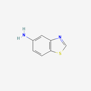 1,3-benzothiazol-5-amine structure, CAS 1123-93-9