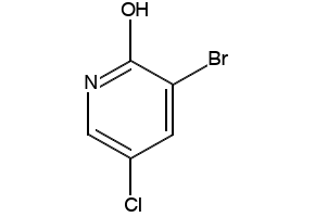 3-bromo-5-chloro-2-hydroxypyridine structure, CAS 137628-16-1