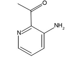 2-Acetyl-3-aminopyridine structure, CAS 13210-25-8