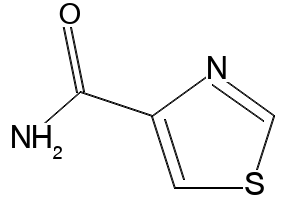 thiazole-4-carboxamide structure, CAS 3575-09-5
