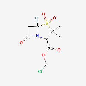 Chloromethylpenicillanate-1,1-dioxide structure, CAS 76247-40-0