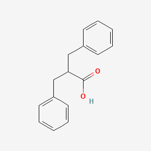 alpha-Benzylhydrocinnamicacid structure, CAS 618-68-8