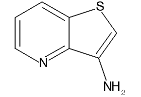 thieno[3,2-b]pyridin-3-amine structure, CAS 120208-33-5