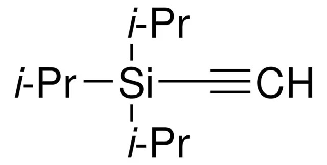 Triiopropylsilylacetylene structure, CAS 89343-06-6