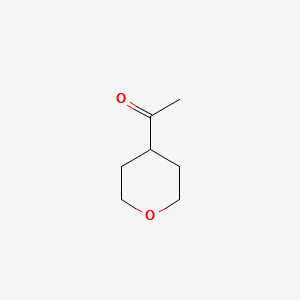 1-(tetrahydro-2H-pyran-4-yl)ethanone structure, CAS 137052-08-5