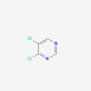 4,5-dichloropyrimidine structure, CAS 6554-61-6