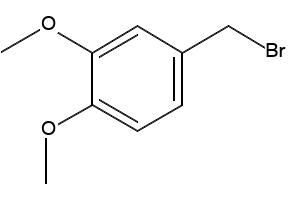 3,4-Dimethoxybenzylbromide structure, CAS 21852-32-4