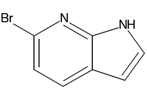 6-Bromo-7-Azaindole structure, CAS 143468-13-7