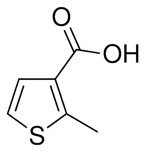 2-Methyl-thiophene-3-carboxylicacid structure, CAS 1918-78-1